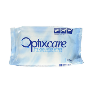 Optixcare Eye Cleaning Wipes, 50 Count